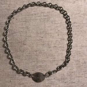 Vintage Return to Tiffany & Co Toggle Necklace